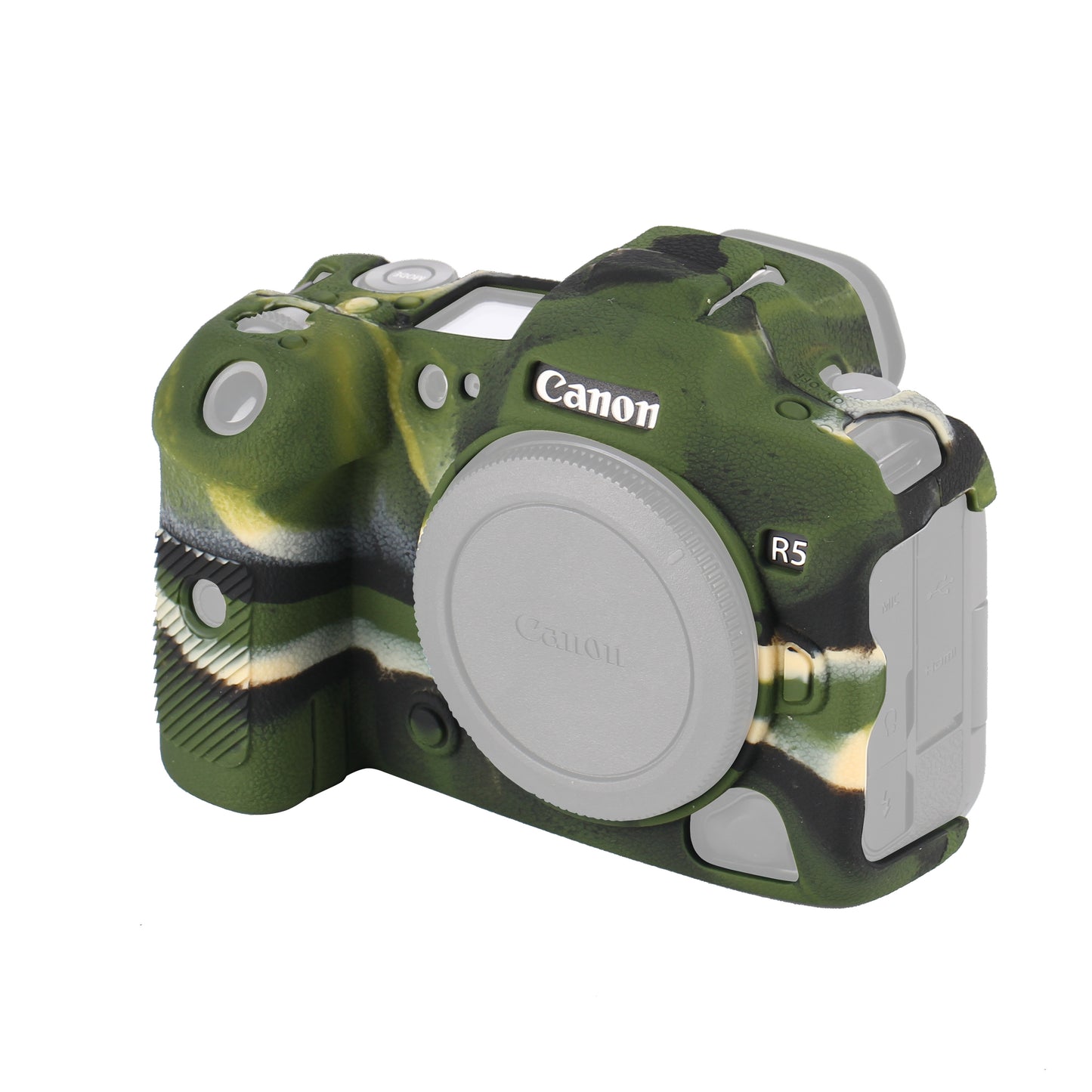 STSEETOP Canon EOS R5 Case-Protective Silicone DSLR Skin Cover