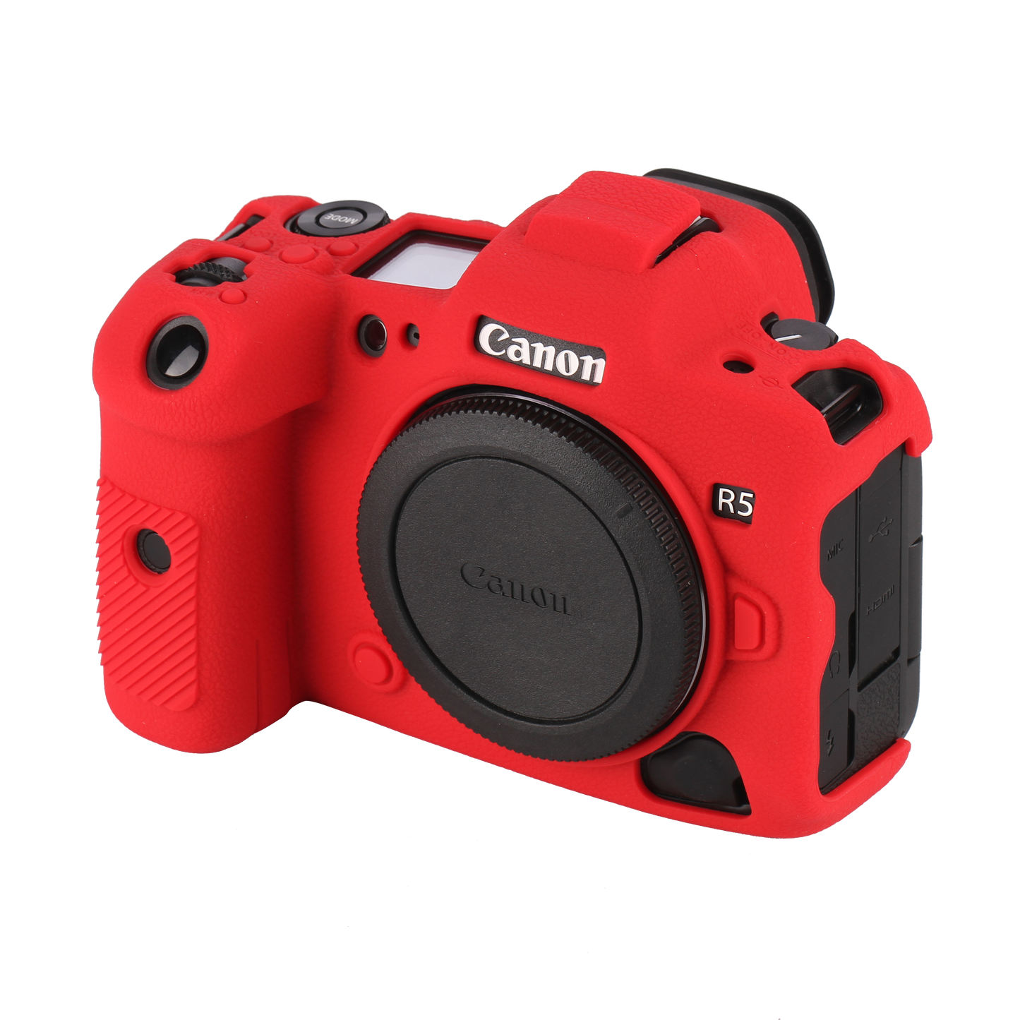 STSEETOP Canon EOS R5 Case-Protective Silicone DSLR Skin Cover