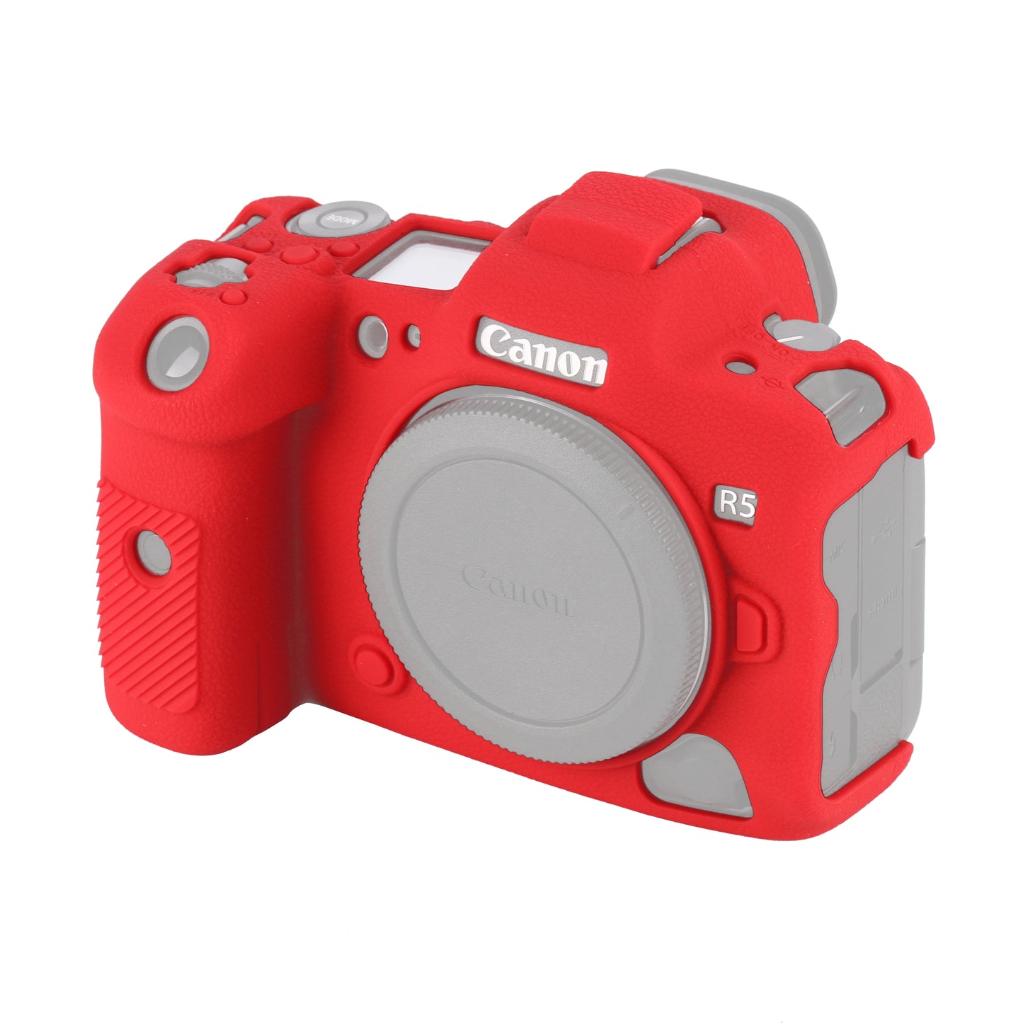 STSEETOP Canon EOS R5 Case-Protective Silicone DSLR Skin Cover
